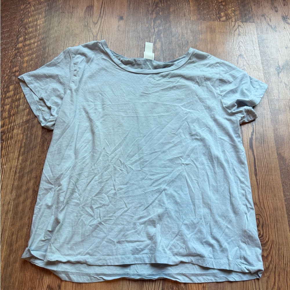 H&M Light blue Short Sleeve Tee
